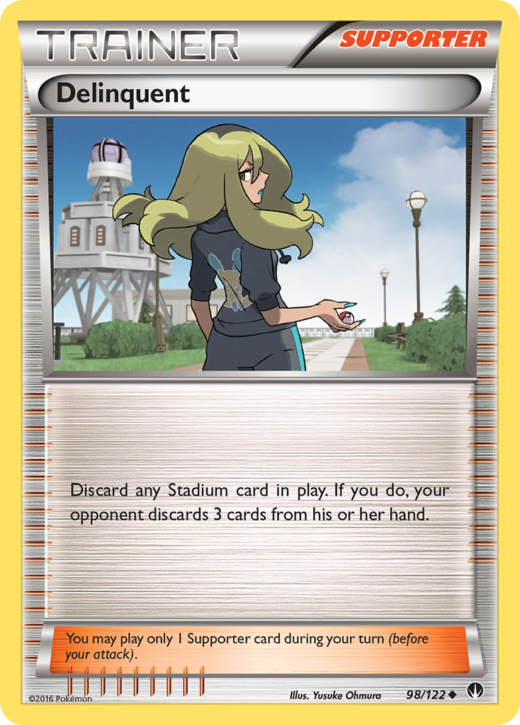 Delinquent 98/122 Uncommon | BREAKpoint | Pokemon Card