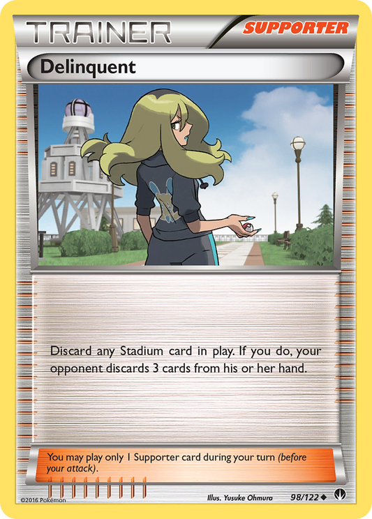 Delinquent 98/122 Uncommon | BREAKpoint | Pokemon Card