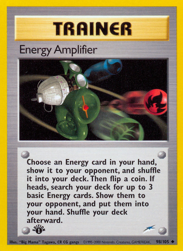 Energy Amplifier 98/105 Uncommon | Neo Destiny | Pokemon Card