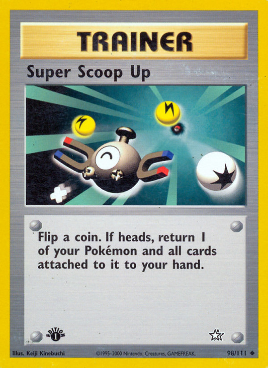 Super Scoop Up 98/111 Uncommon | Neo Genesis | Pokemon Card