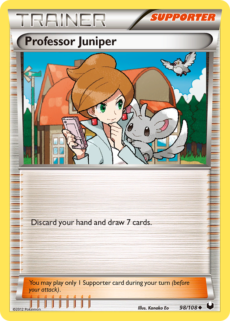 Professor Juniper 98/108 Uncommon | Dark Explorers | Pokemon Card