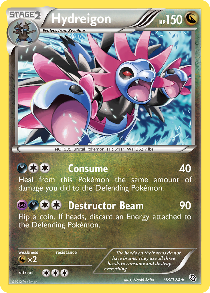 Hydreigon 103/99 - 2002 Black & White Next Destinies Secret