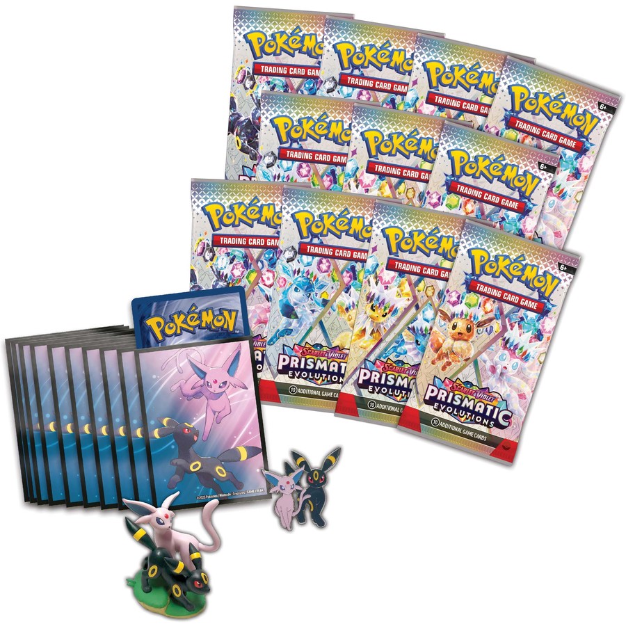 Prismatic Evolutions Figure Collection | Pokemon TCG | Boxed Sets