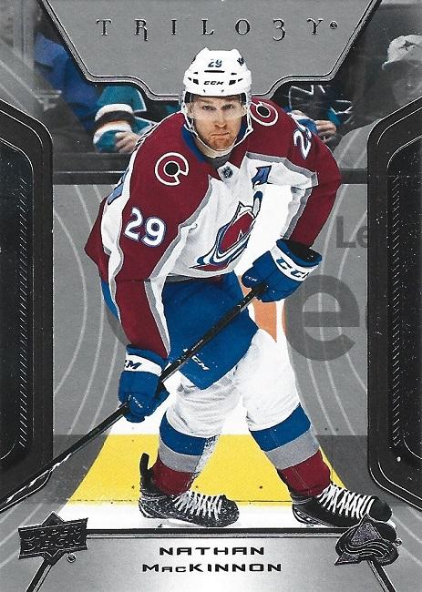 Nathan MacKinnon #99 Colorado Avalanche | 2023-24 Upper Deck Trilogy | NHL Trading Card