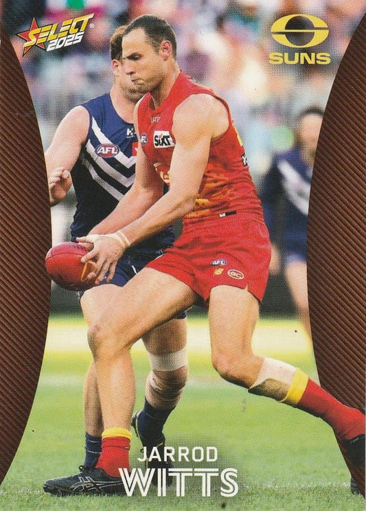 Jarrod Witts #99 Gold Coast Suns | 2025 Select AFL Footy Stars | Trading Card