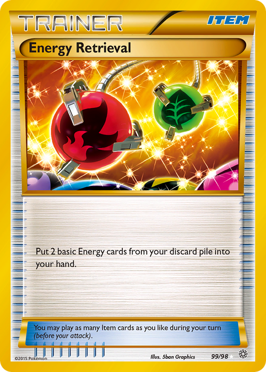 Energy Retrieval 99/98 Rare Secret | Ancient Origins | Pokemon Card