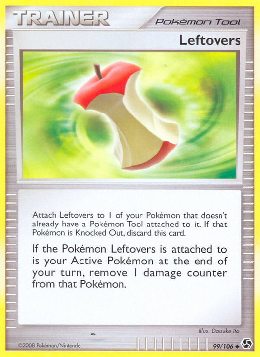 Leftovers 99/106 Uncommon | Great Encounters | Pokemon Card
