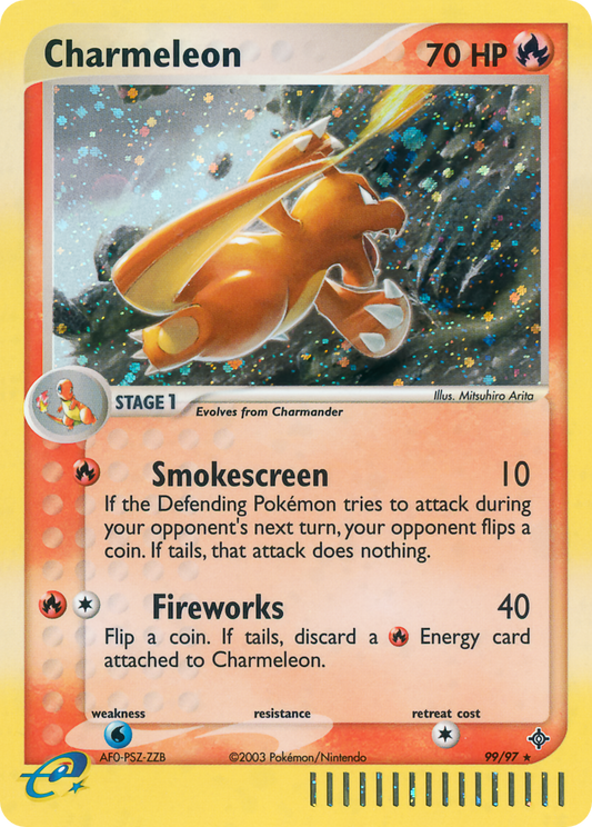 Charmeleon 99/97 Rare Secret | Dragon | Pokemon Card