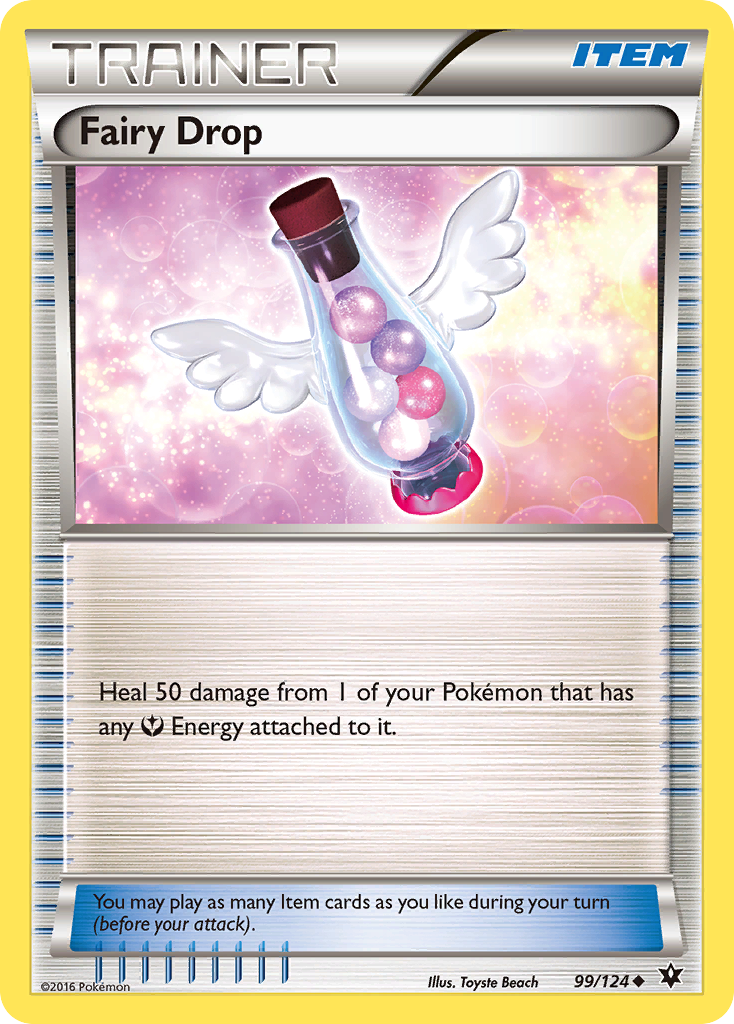 Fairy Drop 99/124 Uncommon | Fates Collide | Pokemon Card