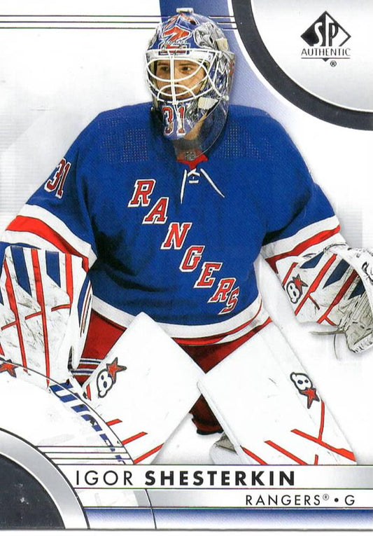 Igor Shesterkin #9 New York Rangers | 2023-24 SP Authentic | NHL Trading Card