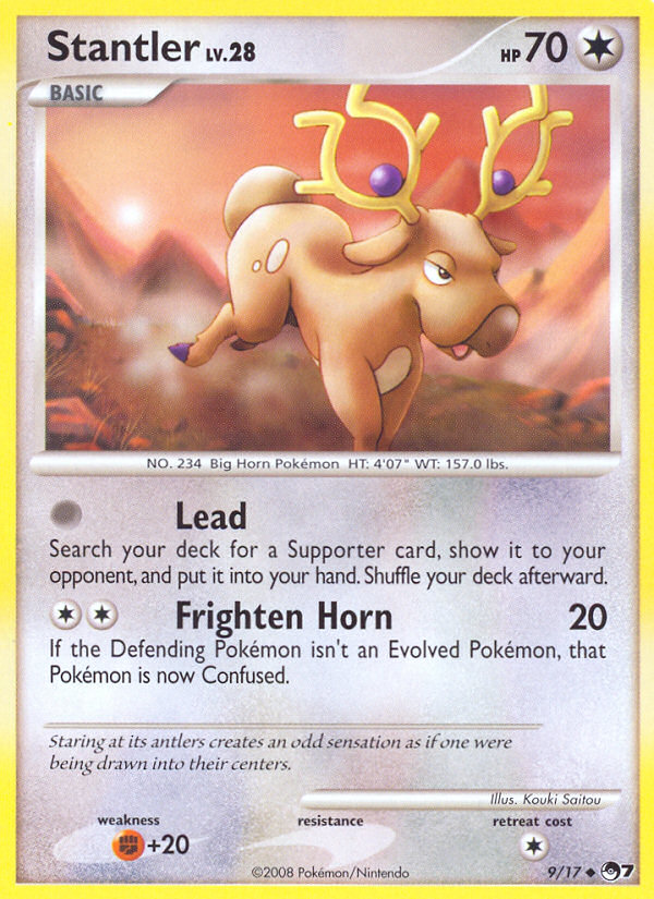 Stantler 9/17 Uncommon | POP Series 7 | Pokemon Card