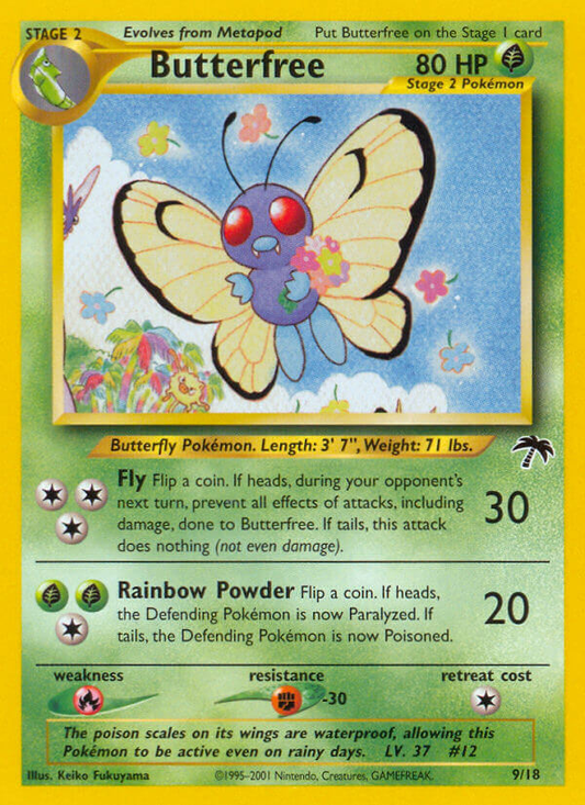 Butterfree 9/18 | Southern Islands | Pokemon Card