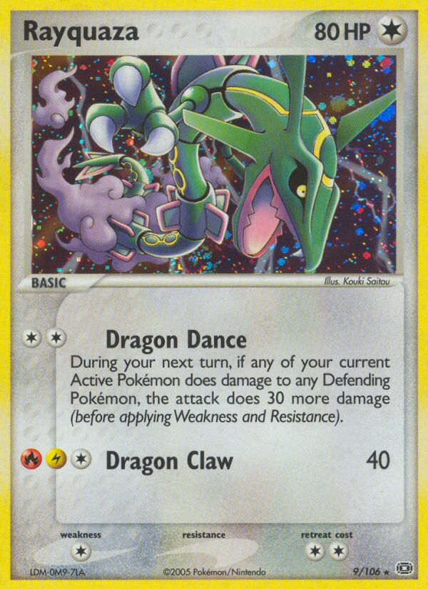 Rayquaza 9/106 Rare Holo | Emerald | Pokemon Card