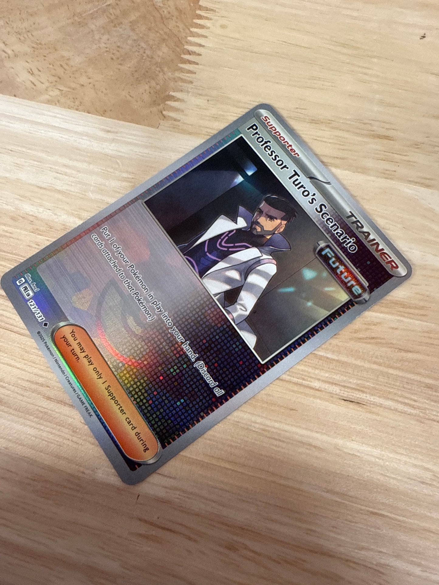 Professor Turo's Scenario 121/131 Pokeball Holo | Prismatic Evolutions | Pokemon Card