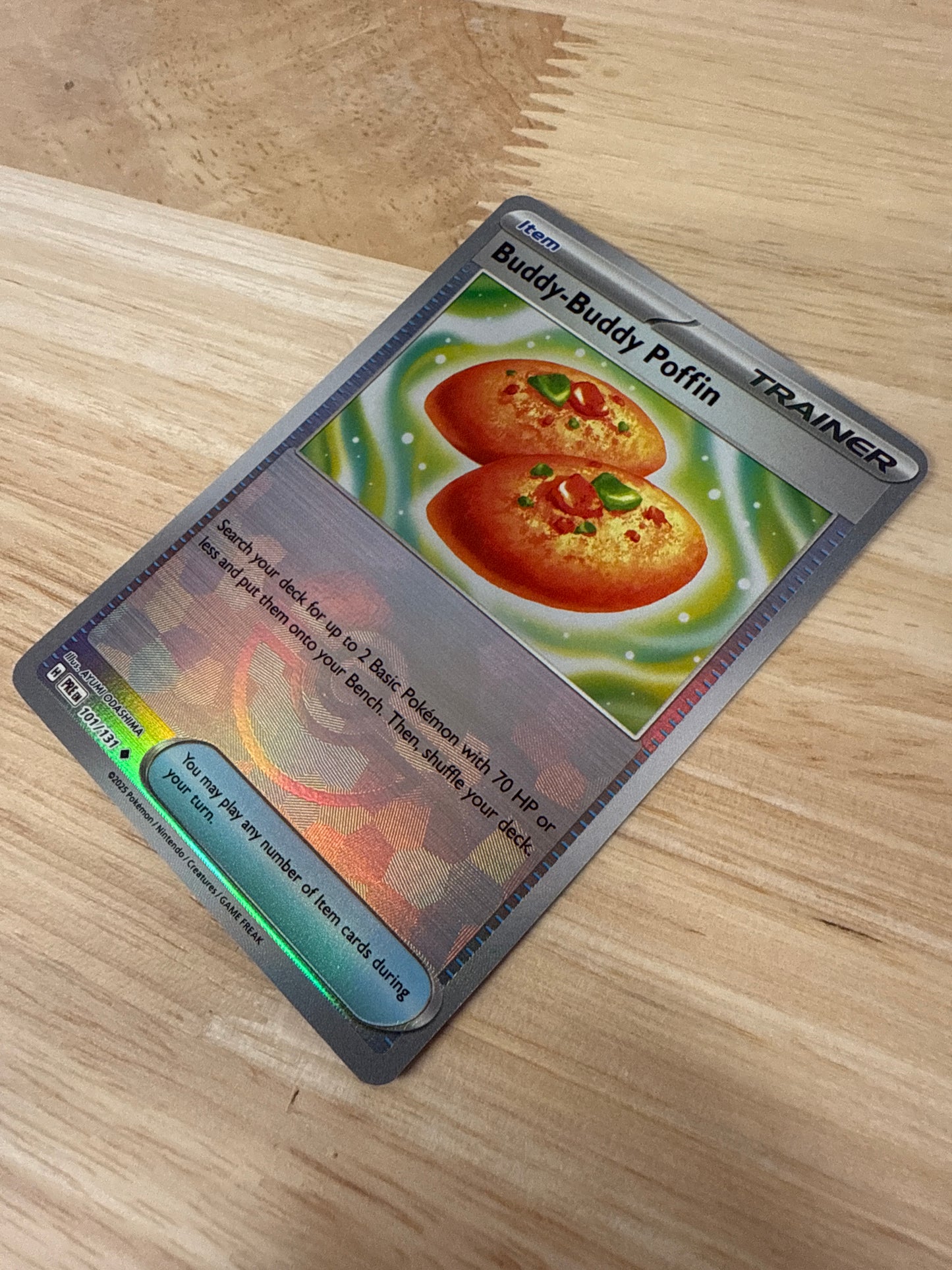 Buddy-Buddy Poffin 101/131 Pokeball Holo | Prismatic Evolutions | Pokemon Card