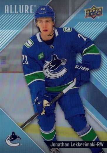 Jonathan Lekkerimaki #AR-JL Vancouver Canucks | 2024-25 Upper Deck Allure | NHL Trading Card