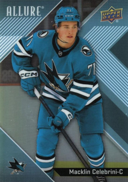 Macklin Celebrini #AR-MC San Jose Sharks | 2024-25 Upper Deck Allure | NHL Trading Card