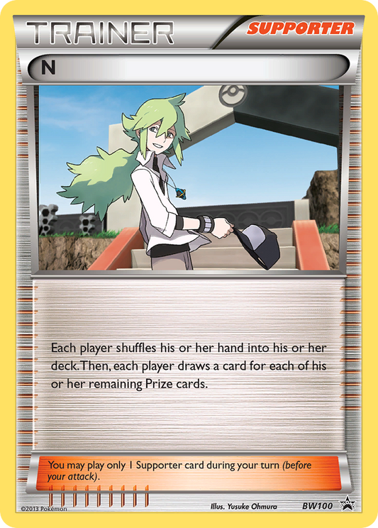 N BW100/101 Promo | BW Black Star Promos | Pokemon Card