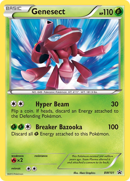 Genesect BW101/101 Promo | BW Black Star Promos | Pokemon Card
