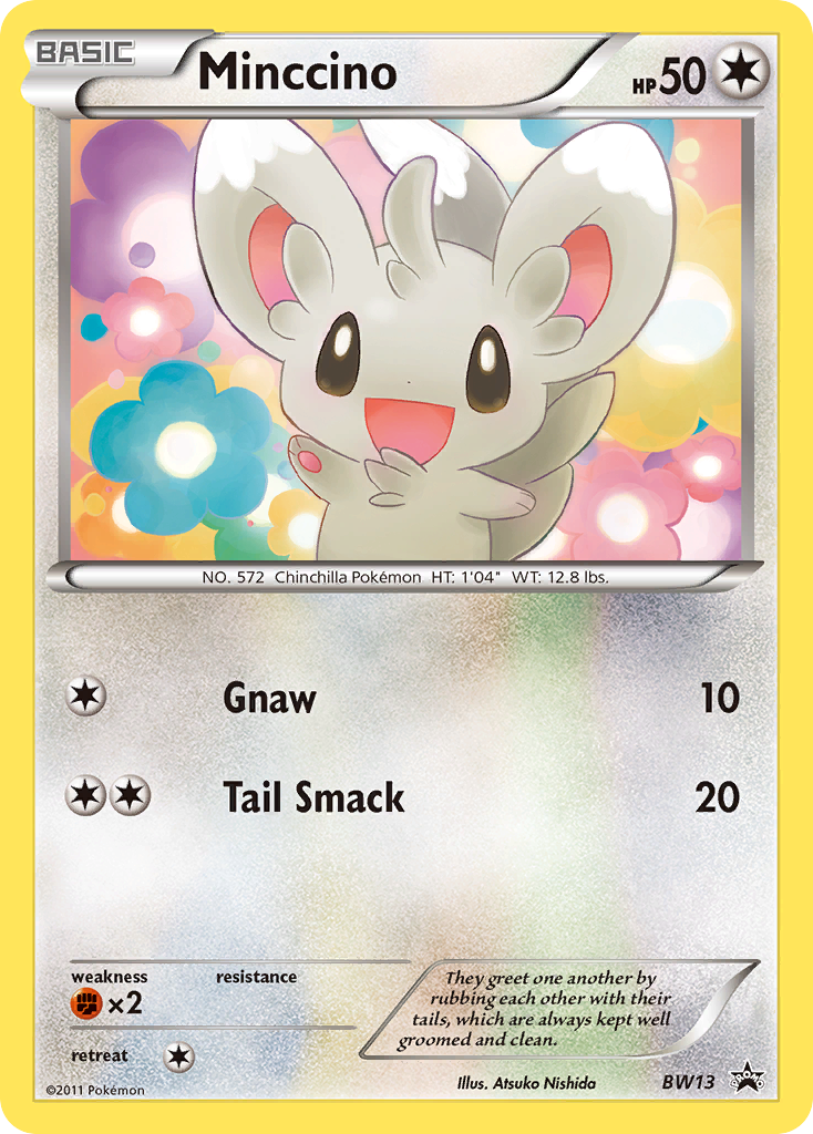 Minccino BW13/101 Promo | BW Black Star Promos | Pokemon Card