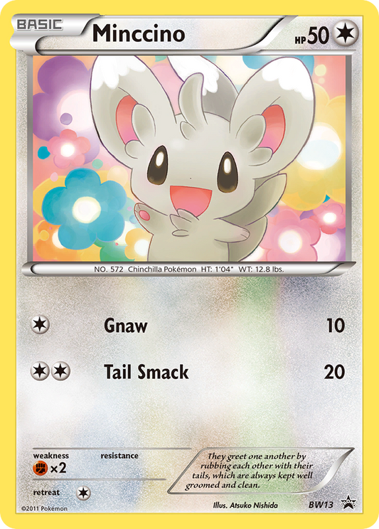 Minccino BW13/101 Promo | BW Black Star Promos | Pokemon Card