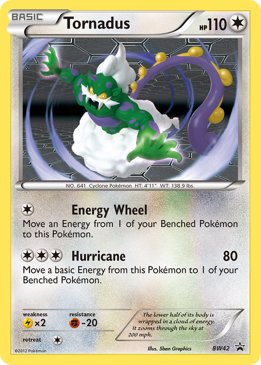 Tornadus BW42/101 Promo | BW Black Star Promos | Pokemon Card
