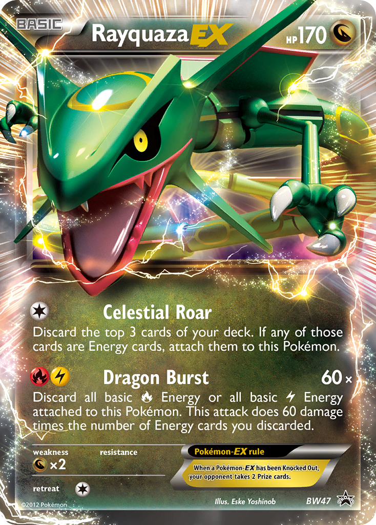 Rayquaza-EX BW47/101 Promo | BW Black Star Promos | Pokemon Card