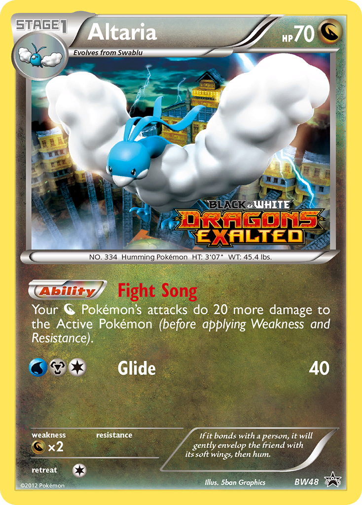 Altaria BW48/101 Promo | BW Black Star Promos | Pokemon Card