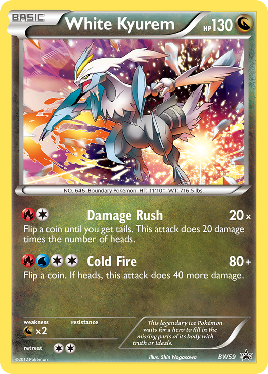 White Kyurem BW59/101 Promo | BW Black Star Promos | Pokemon Card