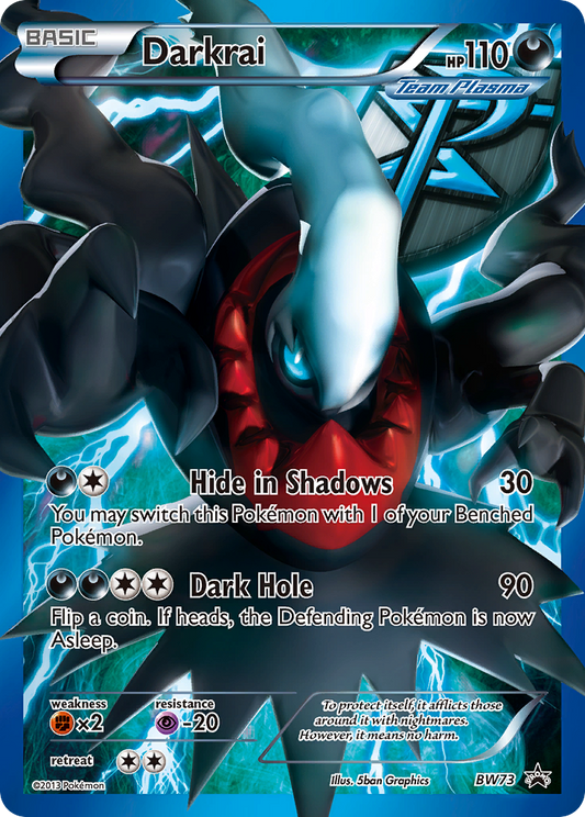 Darkrai BW73/101 Promo | BW Black Star Promos | Pokemon Card