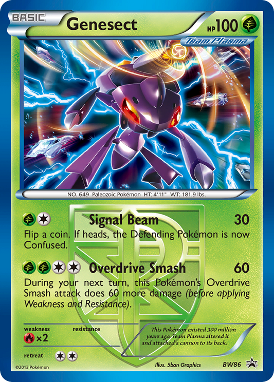 Genesect BW86/101 Promo | BW Black Star Promos | Pokemon Card