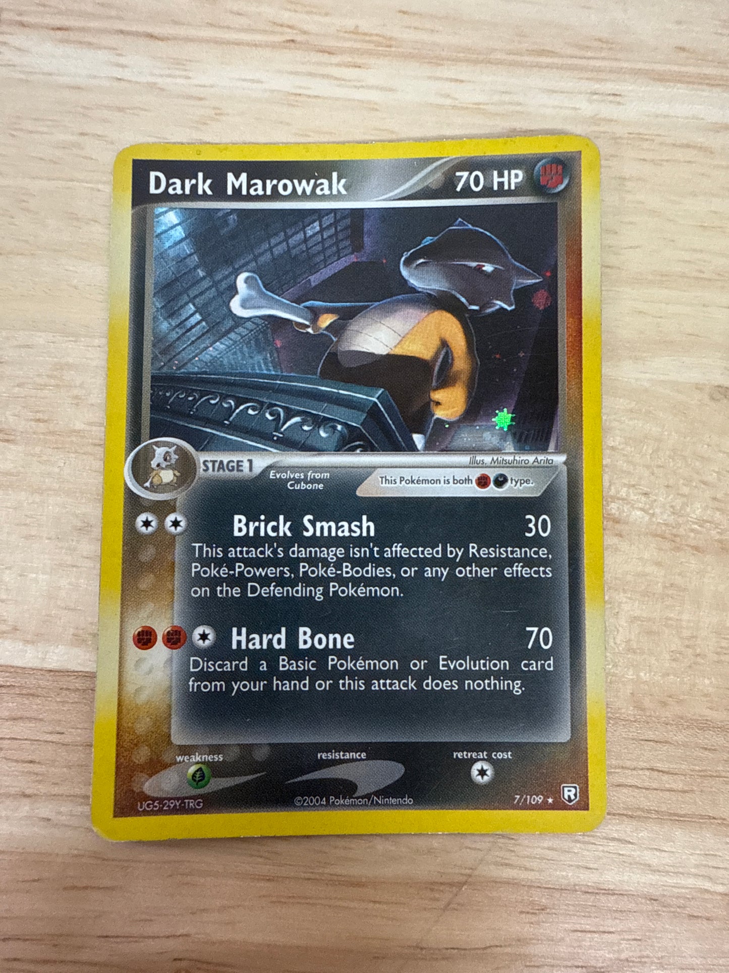 Dark Marowak 7/109 Rare Holo | Team Rocket Returns | Pokemon Card