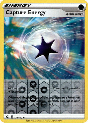 Capture Energy 171/192 Reverse Holo | Rebel Clash | Pokemon Card