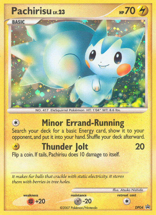 Pachirisu DP04/56 Promo | DP Black Star Promos | Pokemon Card