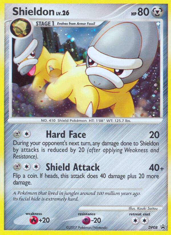 Shieldon DP08/56 Promo | DP Black Star Promos | Pokemon Card