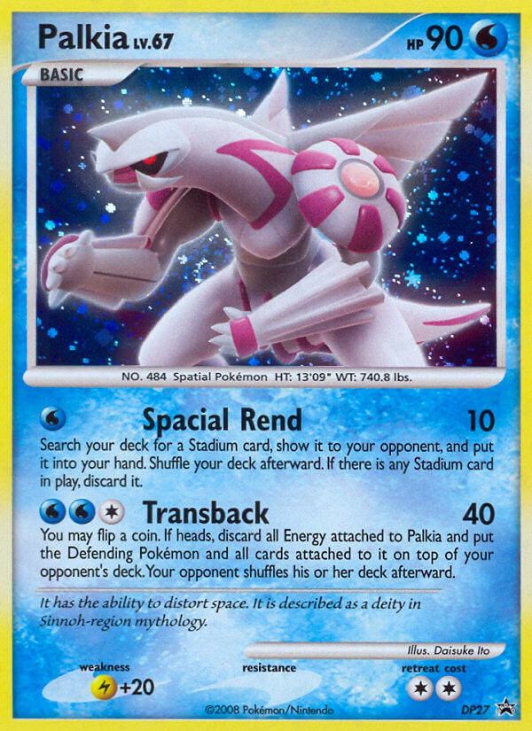 Palkia DP27/56 Promo | DP Black Star Promos | Pokemon Card