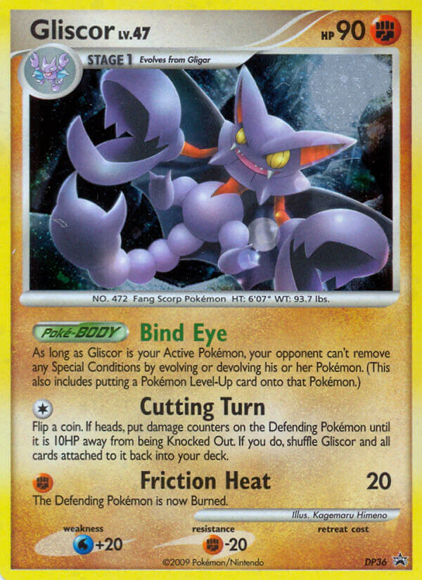 Gliscor DP36/56 Promo | DP Black Star Promos | Pokemon Card