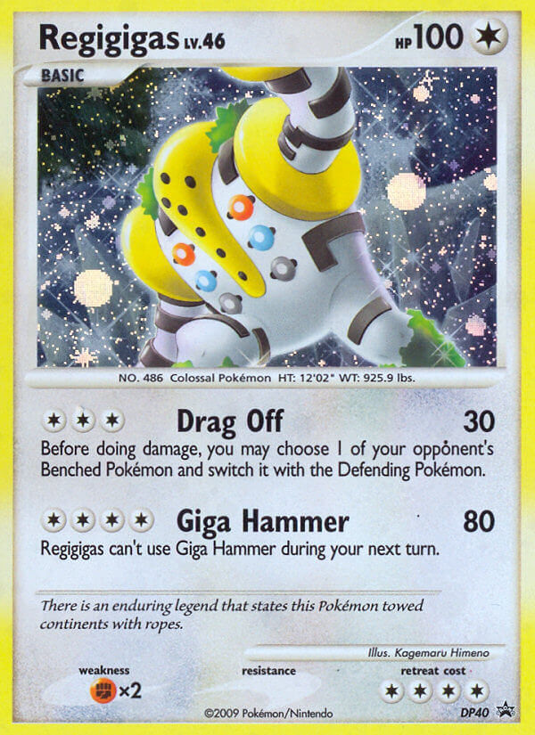 Regigigas DP40/56 Promo | DP Black Star Promos | Pokemon Card