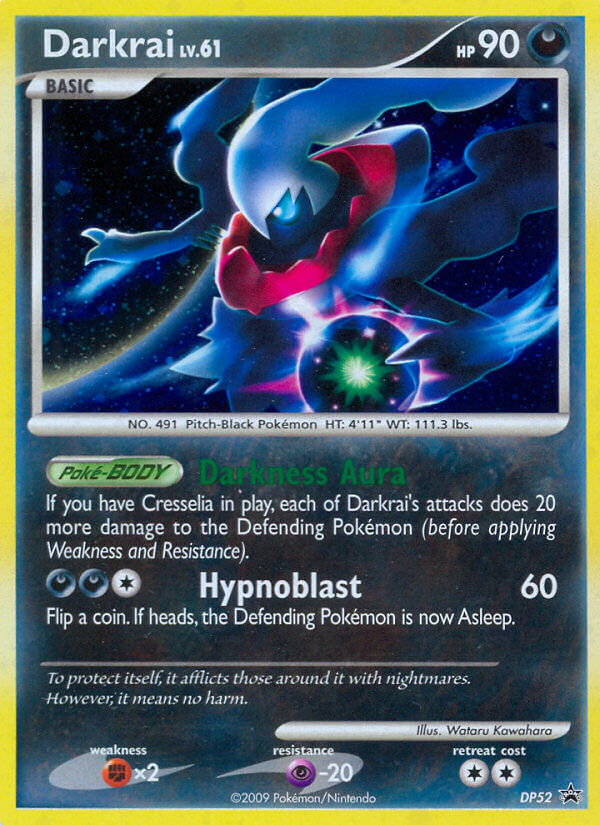 Darkrai DP52/56 Promo | DP Black Star Promos | Pokemon Card
