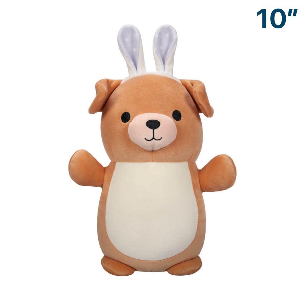 Brown Dog ~ 10" Hugmee 2024 Easter Squishmallow Plush ~ PRE-ORDER ~ Limit 1 Per Customer