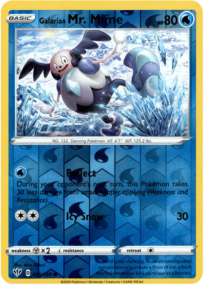 Galarian Mr. Mime 35/189 Reverse Holo | Darkness Ablaze | Pokemon Card