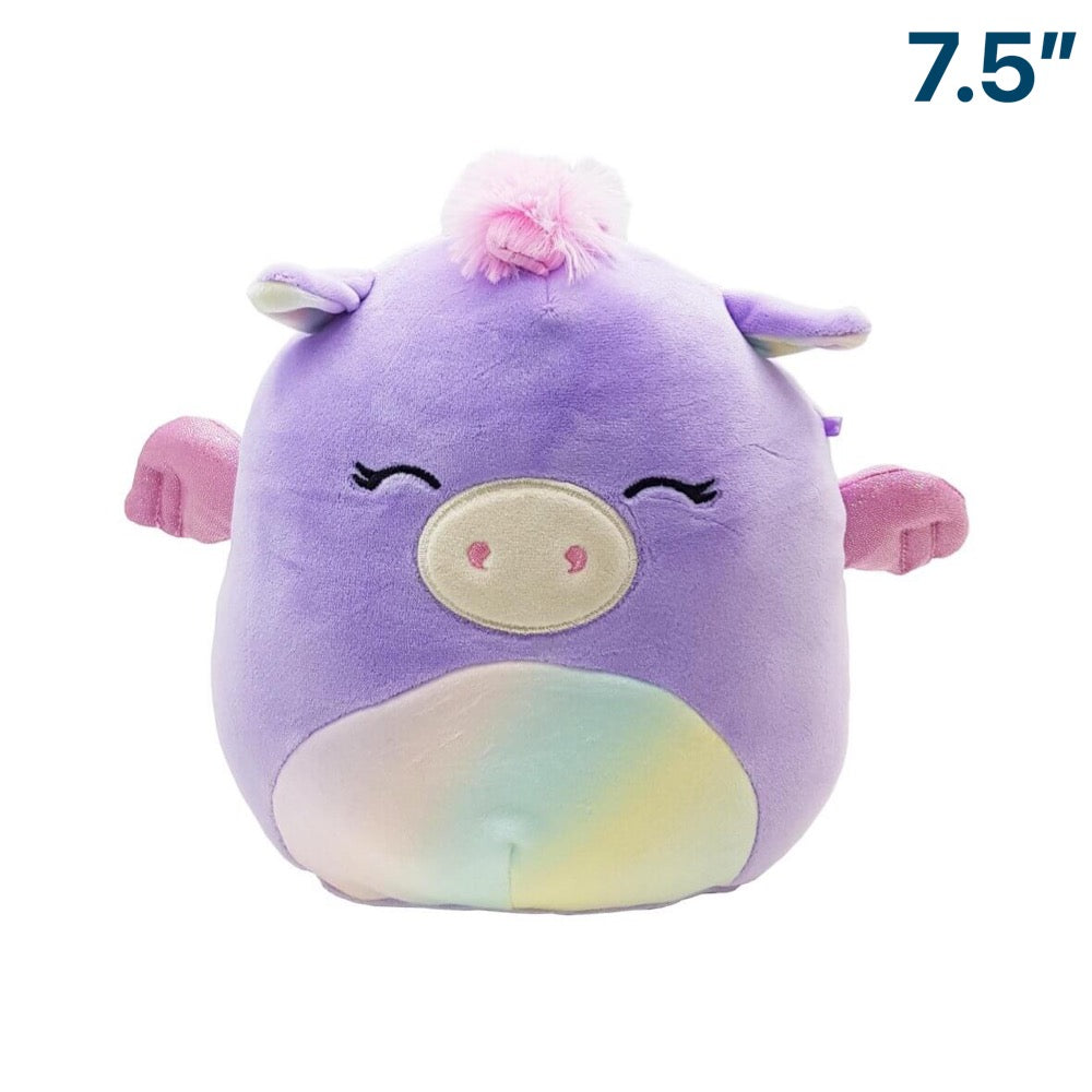 Rei the Purple Tie-Dye Belly Pegasus ~ 7.5" Squishmallow Plush
