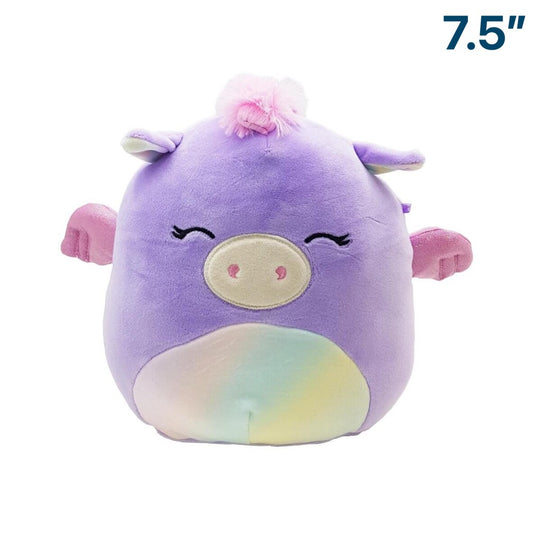 Rei the Purple Tie-Dye Belly Pegasus ~ 7.5" Squishmallow Plush