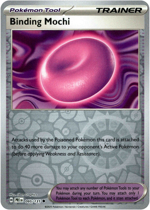 Binding Mochi 95/131 Reverse Holo | Prismatic Evolutions | Pokemon Card