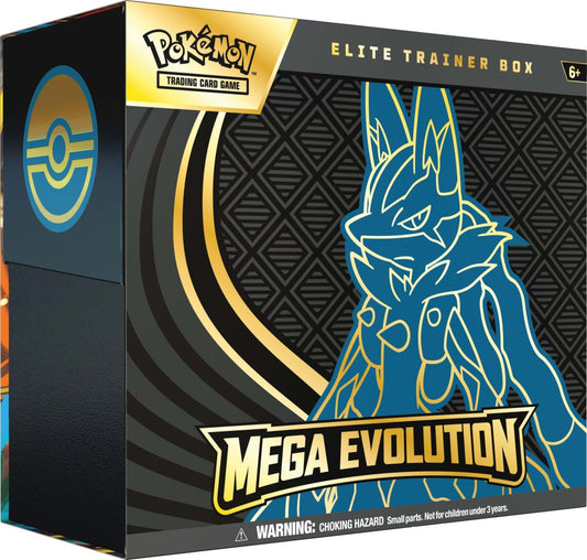 Lucario - Mega Evolution Elite Trainer Box | Pokemon TCG | Boxed Sets