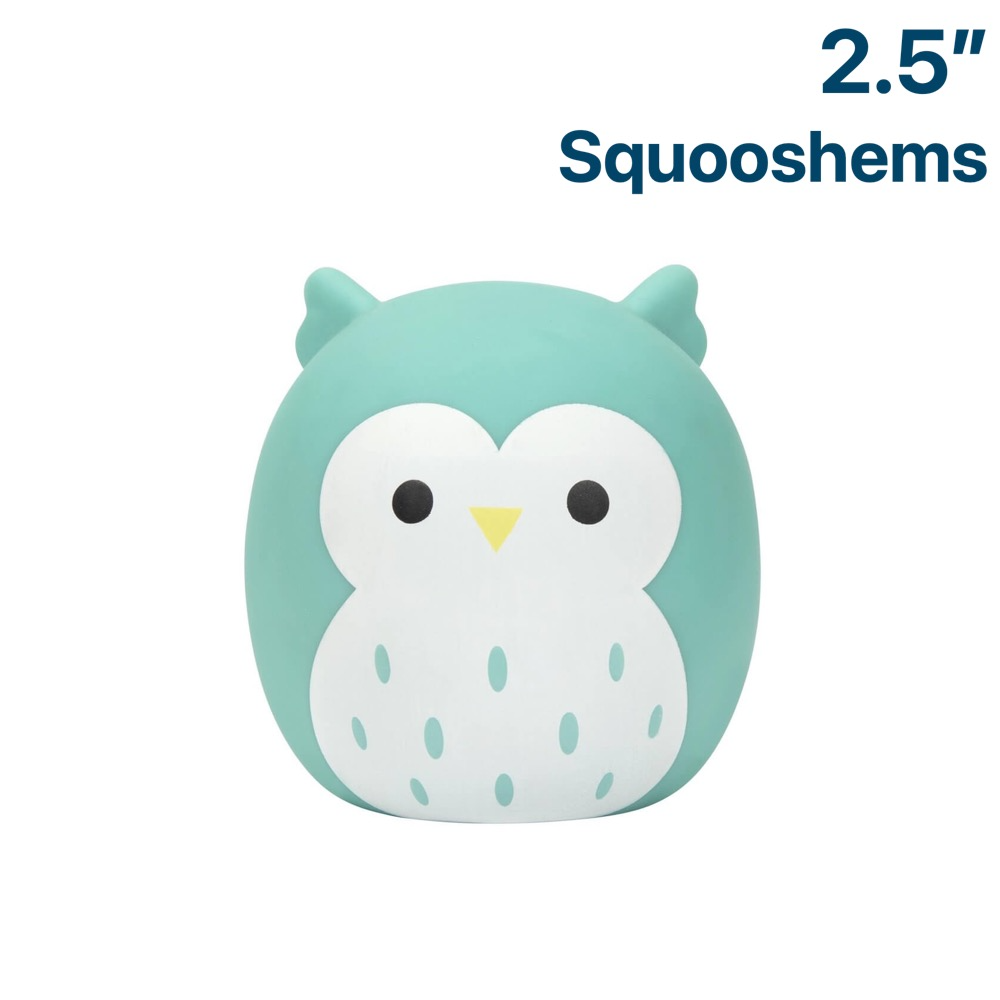 Owl Classic Squooshems by Squishmallows – Brickheads