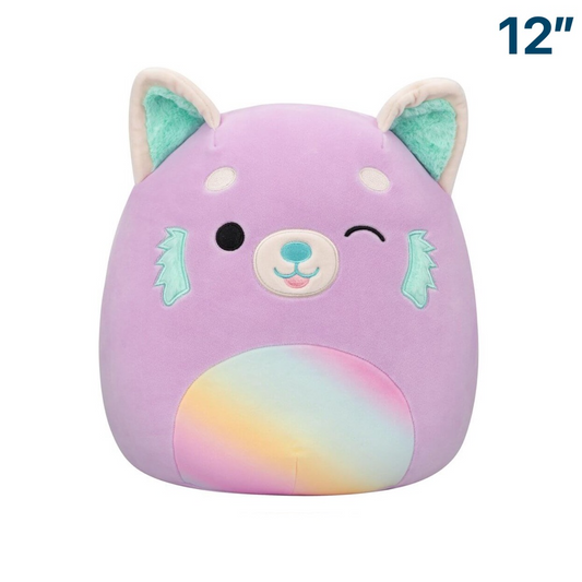 Lexis the Purple Red Panda ~ 12" Wave 16 B Squishmallow Plush ~ In Stock!