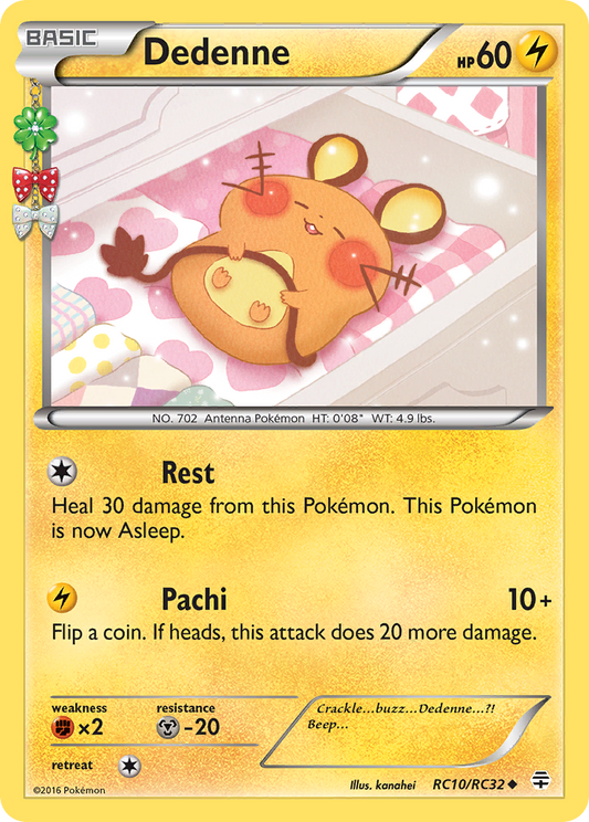 Dedenne RC10/83 Uncommon | Generations | Pokemon Card