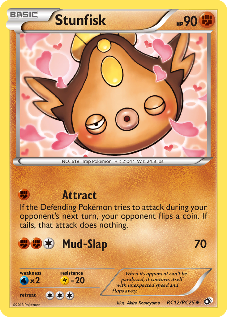Stunfisk RC12/113 Uncommon | Legendary Treasures | Pokemon Card