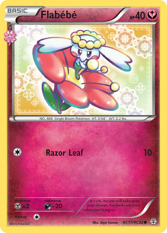 Flabébé RC17/83 Common | Generations | Pokemon Card